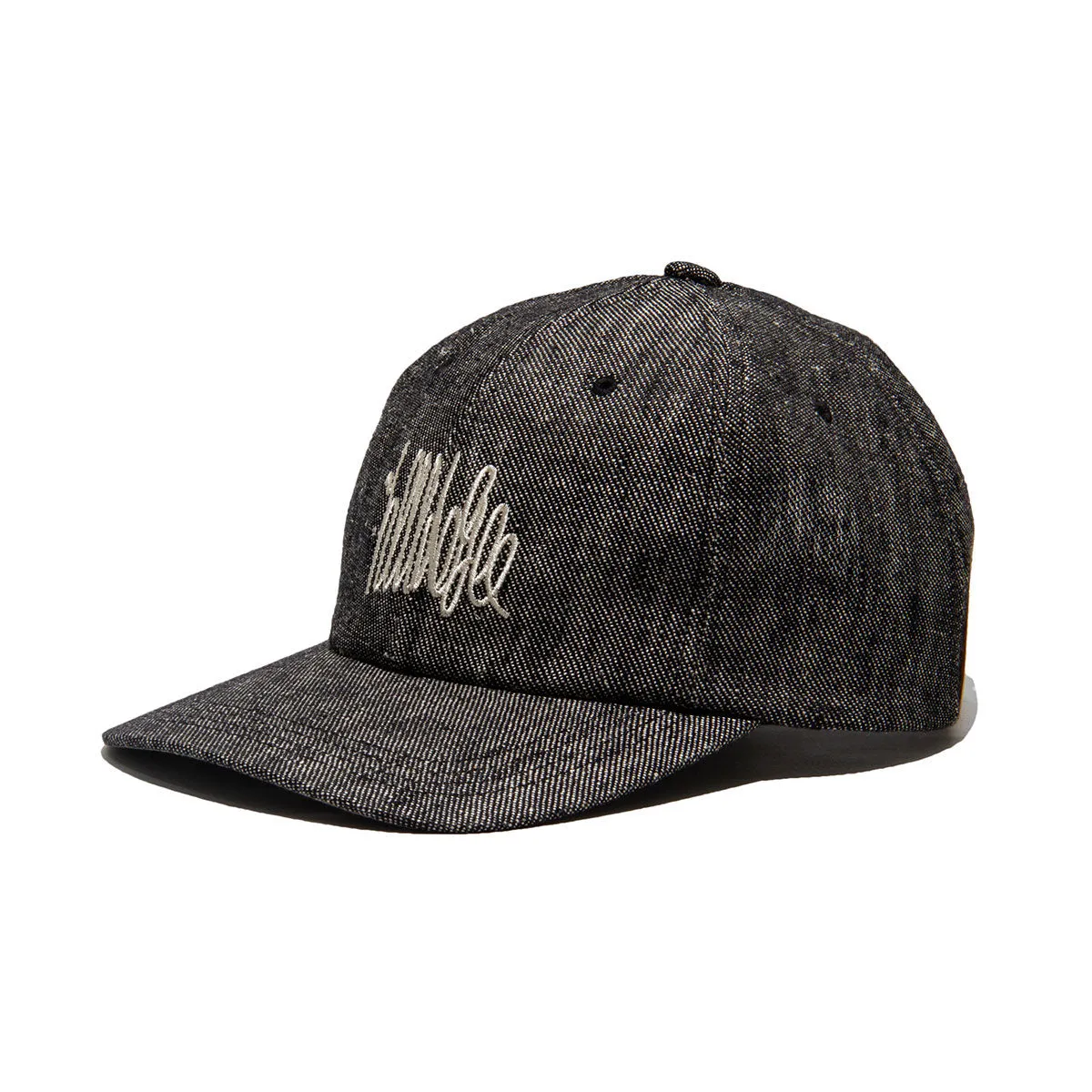 SIGN LOGO LOW CAP - Black x White