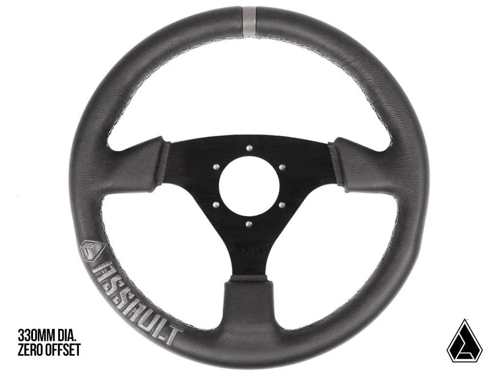 Universal Navigator Leather UTV Steering Wheel