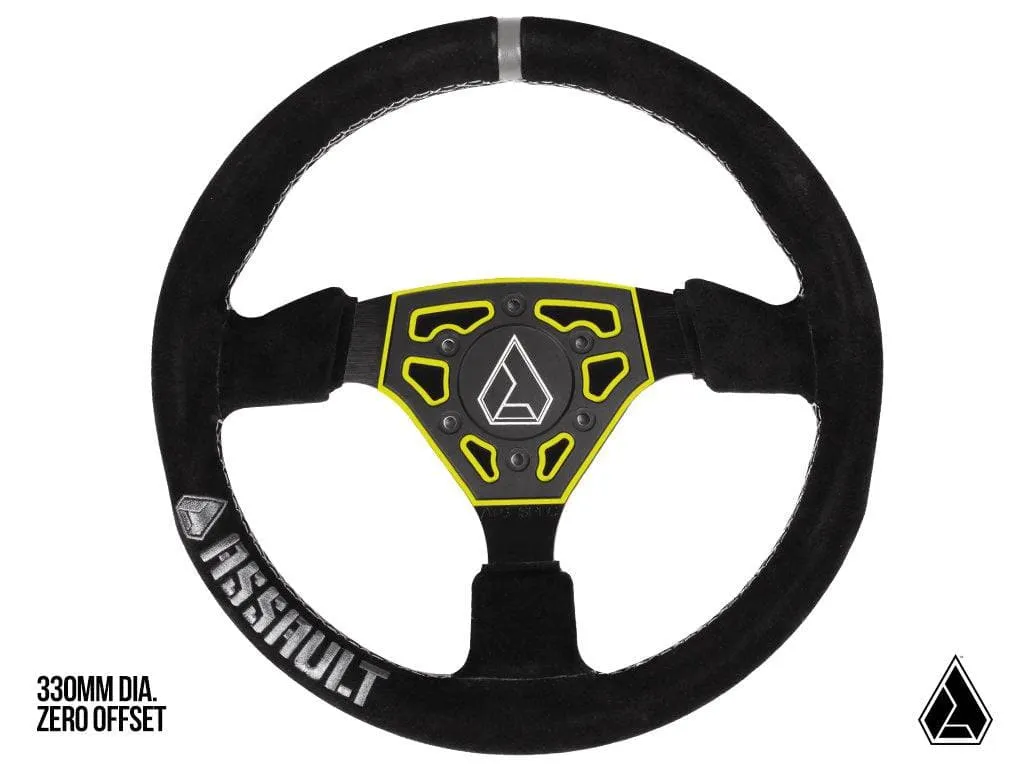 Universal Navigator Leather UTV Steering Wheel