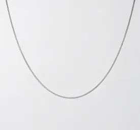 White Gold Curb Chain - Polished 1.95mm