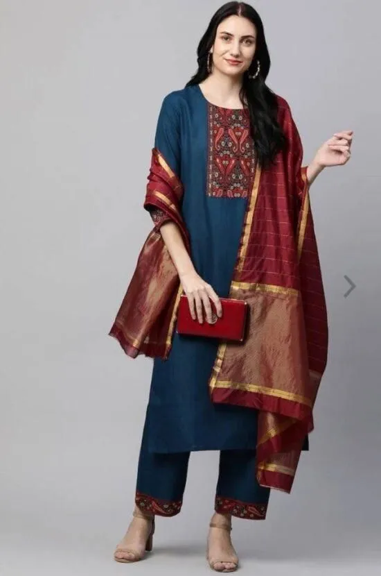 Women's Causal Printed Rayon Kurtis