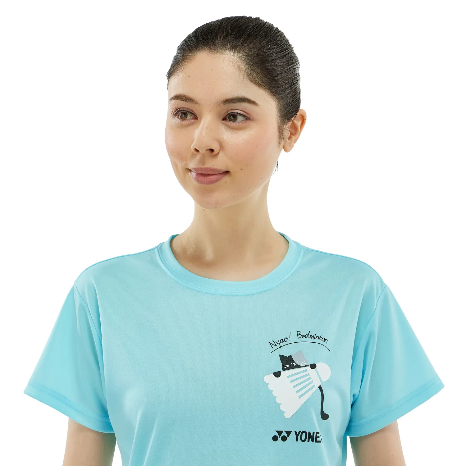 Yonex Sports Shirt 16727Y Aqua Blue (Made in Japan) WOMEN'S